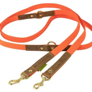 Direktkauf Waldkauz Umhängeleine ‘‘Schlendrian‘‘ , aus Gurtband , Breite 20mm, Orange, 2,50m