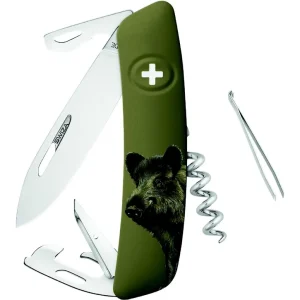 Swiza Klappmesser D05 Wildschwein Klingensperre Klingenlänge 7,5cm - Stahl 440 Sichere Zahlung