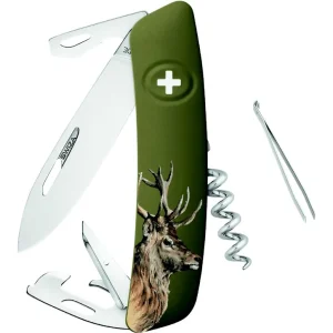 Direktkauf Swiza Klappmesser D05 Hirsch Klingensperre Klingenlänge 7,5cm - Stahl 440