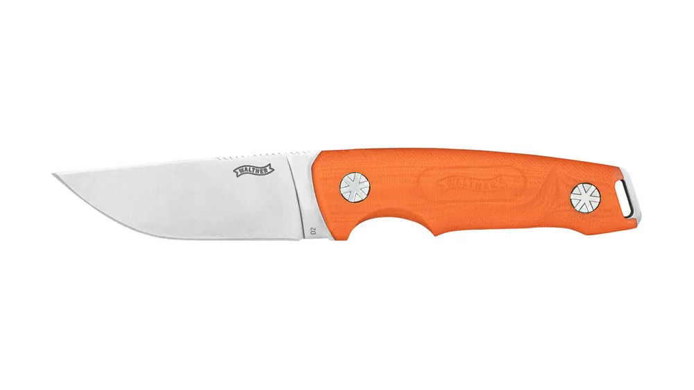 Wochenendangebot Walther Messer HBF1 Klingenlänge 8,4cm - Einhandmesser Gurtelklammer