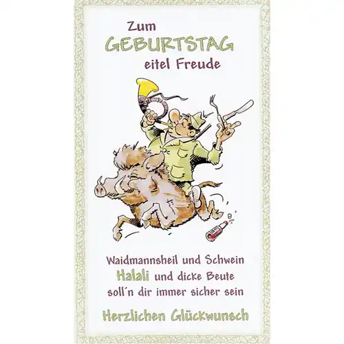 Sofort Bestellen Fritzmann Geburtstags Karte Jagd