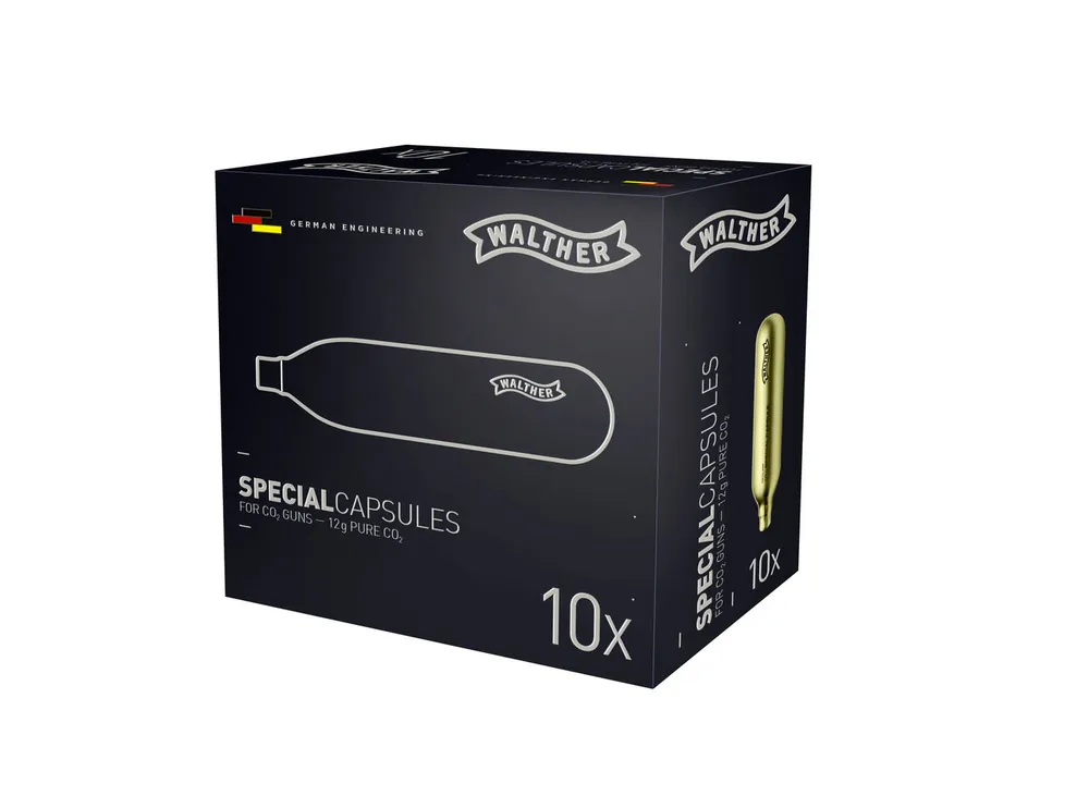 Neue Kollektion Walther Co2-Kapseln 12g 10er Pck.