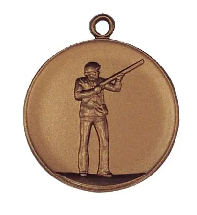 Die Neue Linie Medaille Skeetschütze bronze MX145-B Neuheit