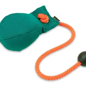 Markenware Mystique Mystique Dummy Ball aus Canvas Stoff, Durchmesser 6,5cm, 150g, Grün