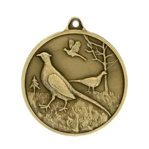 Abverkauf Steinhauer&Lück Jagdmedaille Fasan 40mm Bronze