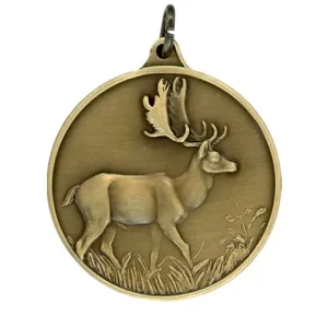 Steinhauer&Lück Jagdmedaille Damhirsch 40 mm bronze Meistverkauft
