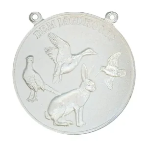Steinhauer&Lück Jagdmedaille Niederwild 60mm Silber mit Kette Schnäppchen