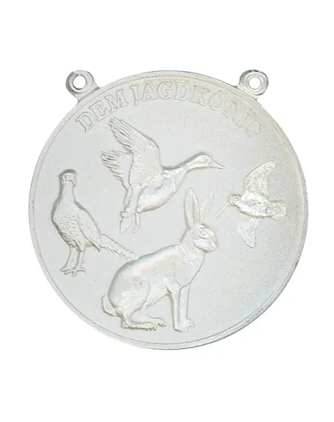 Steinhauer&Lück Jagdmedaille Niederwild 60mm Silber mit Kette Schnäppchen