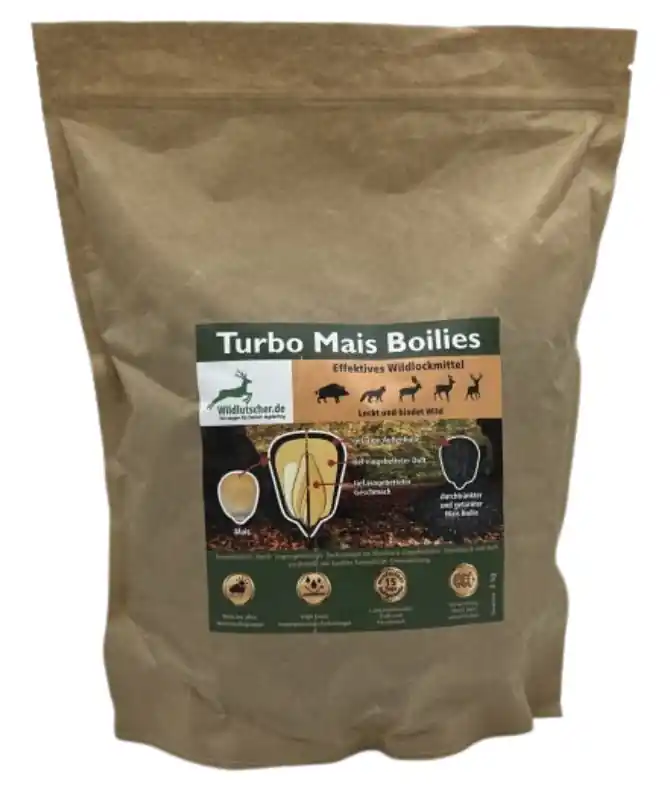 Wildlutscher Turbo Mais Boilies 3 kg Sale