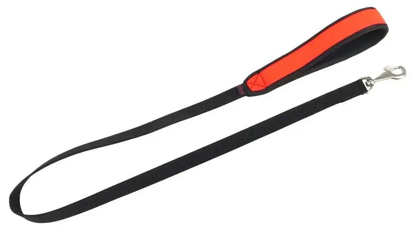 Bestpreis AKAH Antiruck-Führleine , Breite 25mm, Orange, 140cm