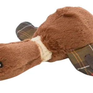 Barbour Hundespielzeug fliegende Ente Classic Tartan Preisknaller