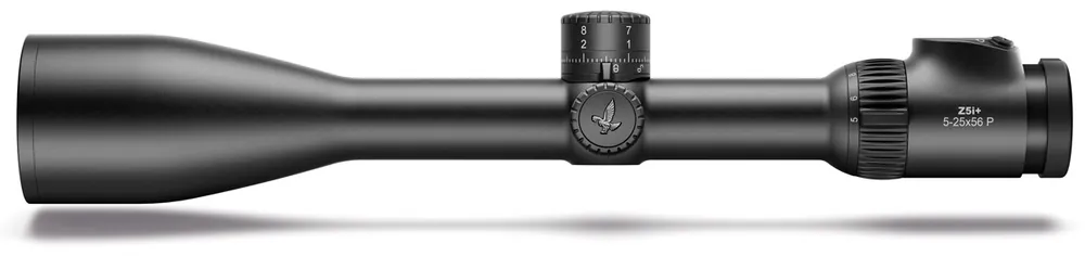Finale Aktion Swarovski Z5i+ 5-25x56 P BT L ohne Schiene Ballistikturm, Parallaxenausgleich, MRAD, Abs. 4A-I
