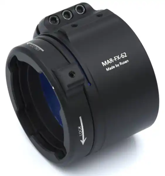 RUSAN MAR Modular Klemmadapter Fixed (3 Schrauben), mit Aussparung, f. Zeiss Conquest V6 1.1-6x24 m.Schiene, 30mm Preiswert