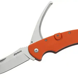 Top-Preis Herbertz Taschenmesser 2-teilig orange G-10, Klingenlänge 9cm