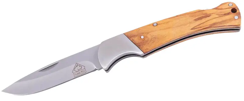 Sonderangebot PUMA TEC Jagd-Taschenmesser Olivenholz AISI 420 Stahl, rostfrei