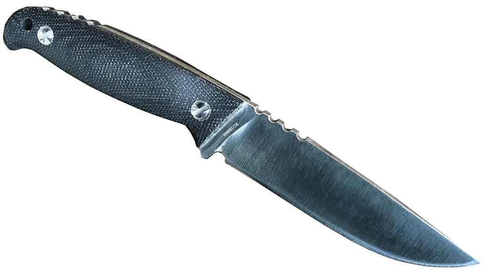 Original Wanger WOC II Plus Micarta Schwarz Klingenlänge 11,5cm Kydex Scheide Finale Aktion