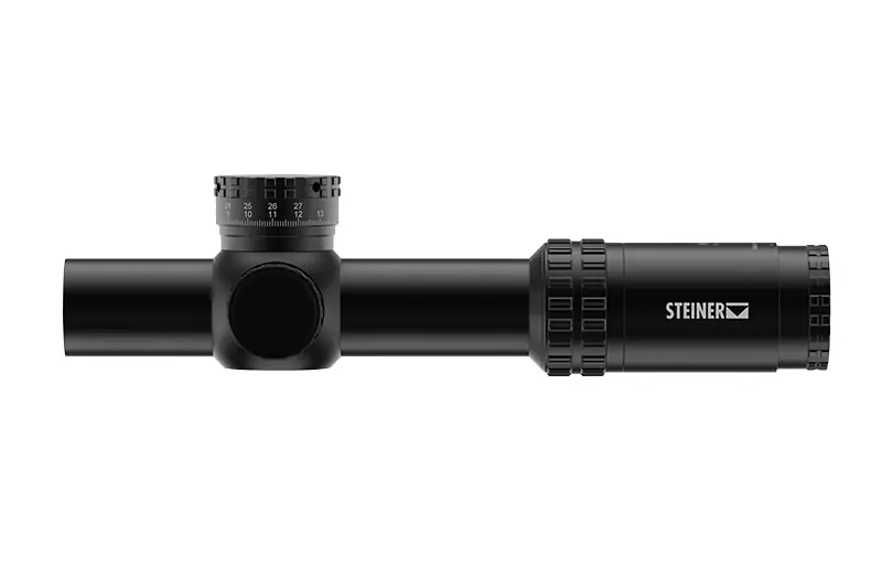 Günstig Steiner M8XI - 1-8x24 34mm Mittelrohr, ohne Schiene, Farbe Schwarz, Parallaxenausgleich, Abs. DMR8i