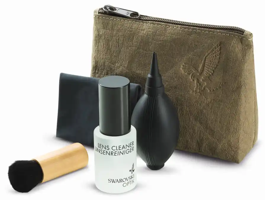 Mega-Angebot Swarovski CSO Linsenreinigungsset Optik Leder Tasche