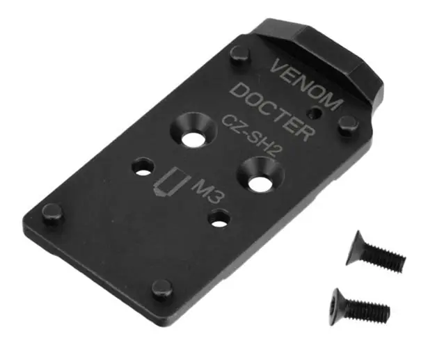 CZ Adapterplatte für Docter / Vortex / Venom passend für Shadaow 2 OR Top-Seller