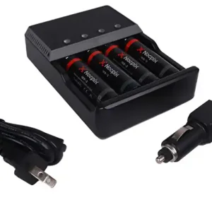 Begrenztes Angebot Nocpix Nocpix 18650 Ladegerät für 4 Akkus