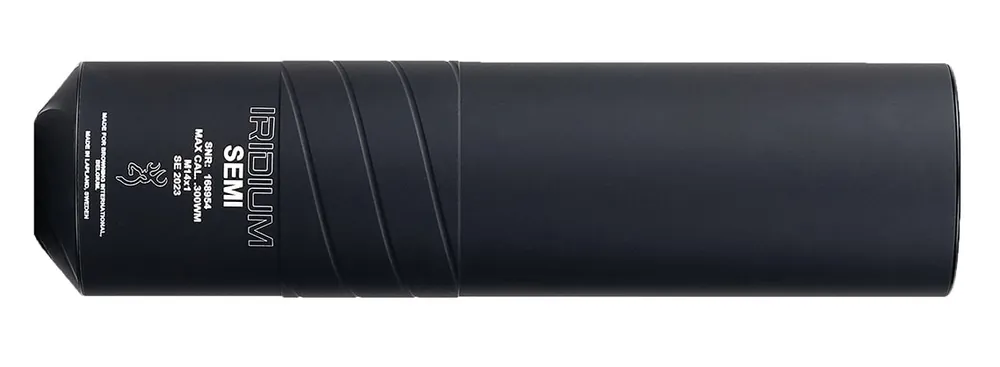 Browning Iridium SEMI 9,3mm-.375 M15x1 / L185mm - 24dB, Gew. M15x1, 9,3mm-.375 Echt