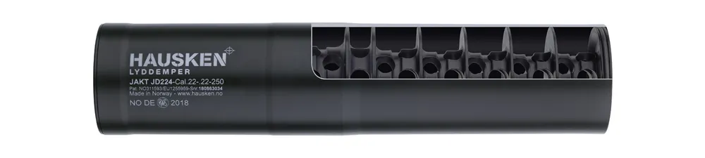 Garantierte Lieferung Hausken JD224 MK II 8mm-.32 M18x1 / L224mm - 31 bis 35dB, Gew. M18x1, 8mmS.32