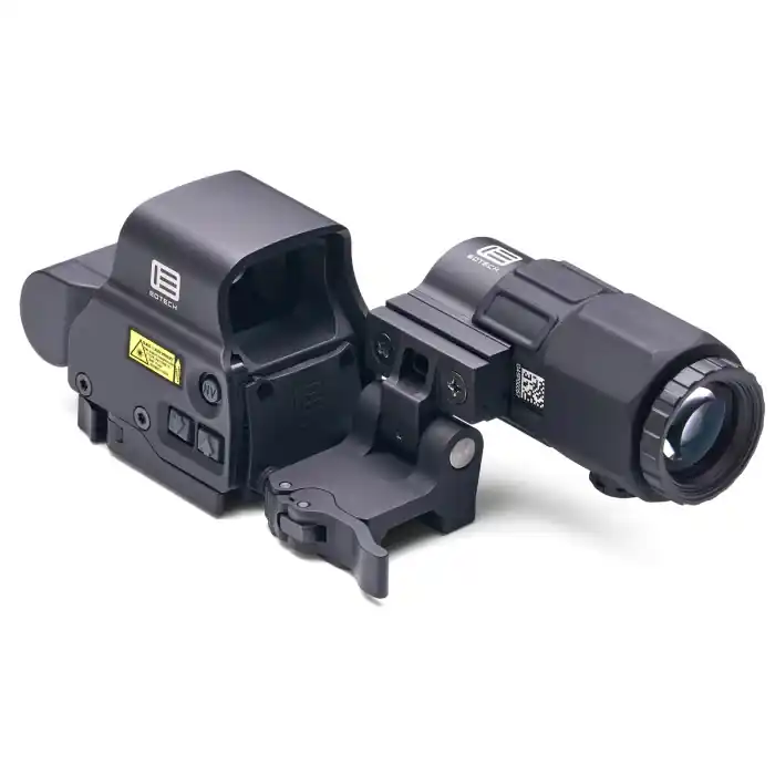 Eotech HHS V EXPS3 -4 + G45 Holosight + Magnifier SET, schwarz (Holosight mit Abs. -4) Abverkauf