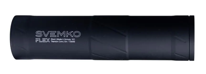 Bestseller Svemko Flex Short .22-5,56mm für Mündungsbremse / L183mm - 26 bis 29dB, Gew. Bajonettverschluss, .22-5,56mm