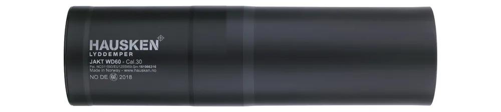 Hausken WD60 MK II 8,5mm-.340 M18x1 / L224mm - 35 bis 40dB, Gew. M18x1, 8,5mm-.340 Neue Kollektion