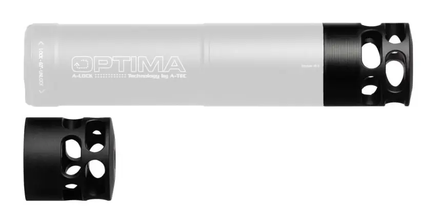 A-TEC Optima 45 Schalldämpfer Modul Mündungsfeuerbremse, Gew. Optima 45 Mega-Angebot