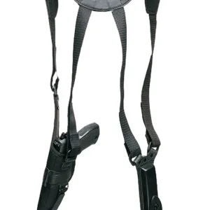 Solange Der Vorrat Reicht AKAH Schulterholster Cordura - Schwarz Modell - Schleswig-Holstein mit Magazintaschen