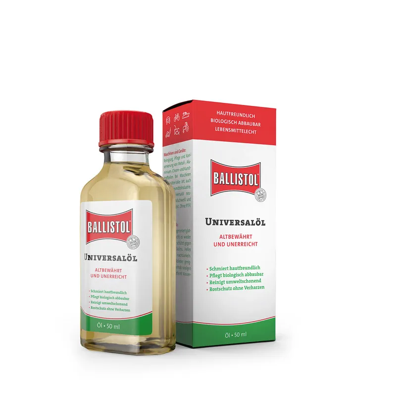 Geprüft Ballistol Waffenöl Tropfflasche 50ml