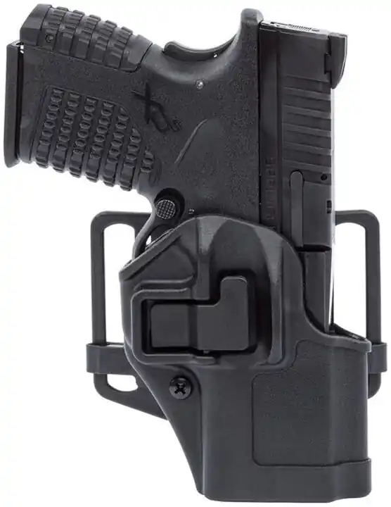 Saisonangebot Blackhawk Gürtelholster Serpa CQC Kunststoff - Paddle Glock 19/23(non Gen5)/32/36&CZ P10C Rechts