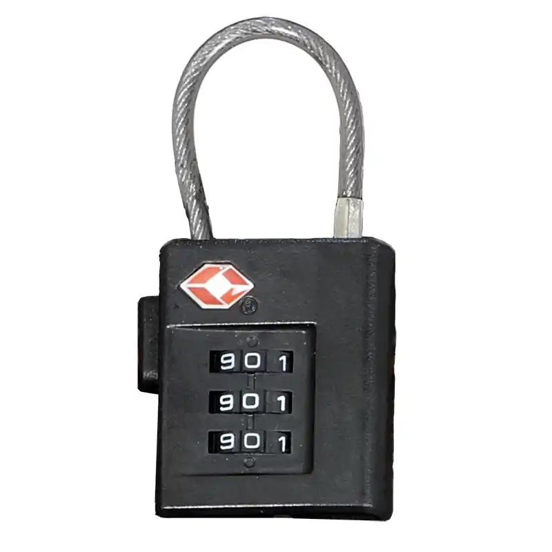 Zahlenschloss TSA System zum Einhaken Preis Gesenkt