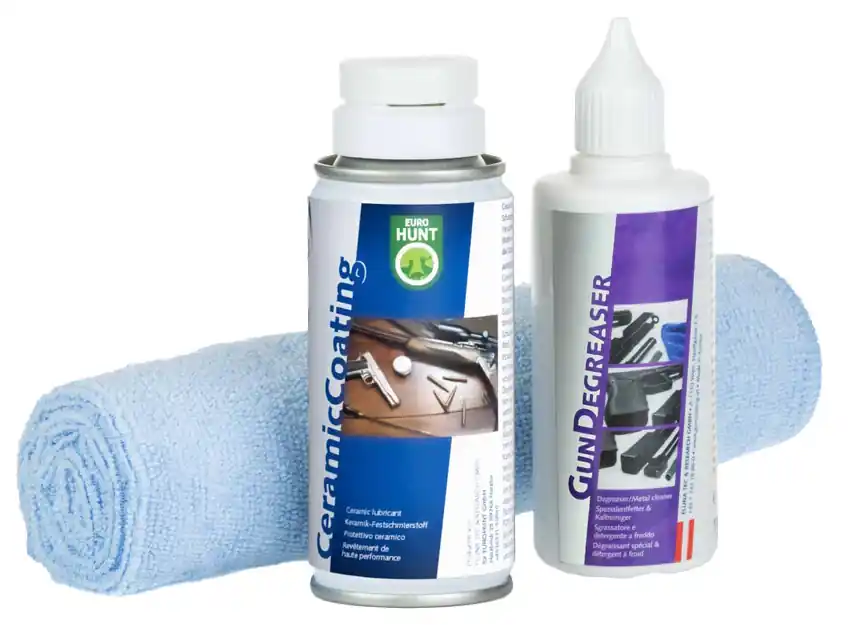 Solange Der Vorrat Reicht Eurohunt Waffenpflegeset Cearmic Coating 100ml / Spezialentfetter 100ml