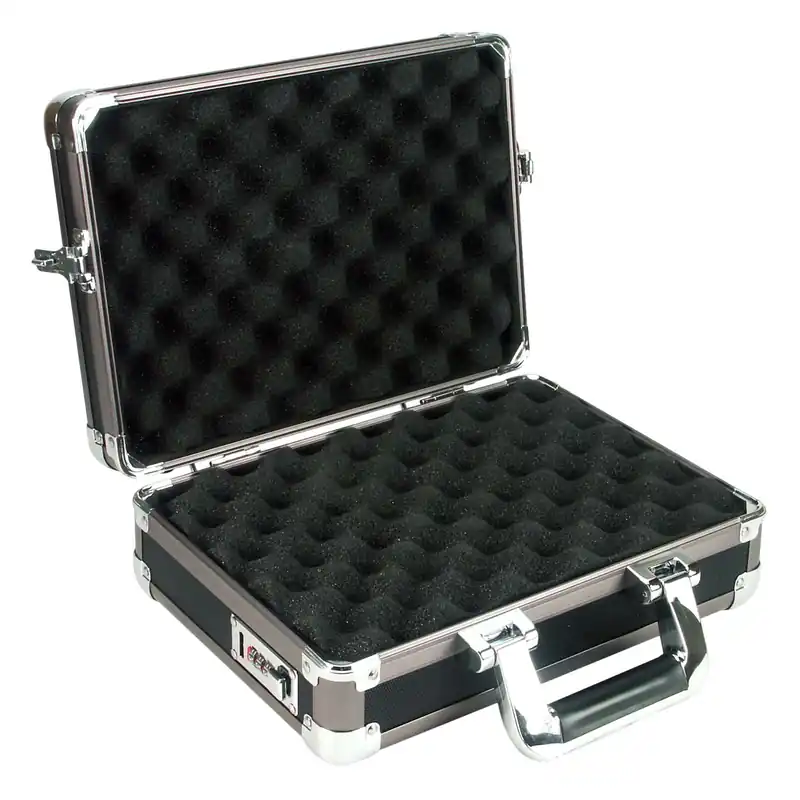 Fritzmann Aluminium-Kunststoff-Koffer für Pistole 44,5x34,5x10,5cm Neue Ware