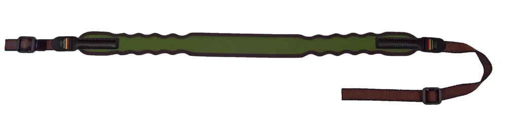 Niggeloh Gewehrriemen Elegant Neopren für Flinte Olivgrün Markenprodukt