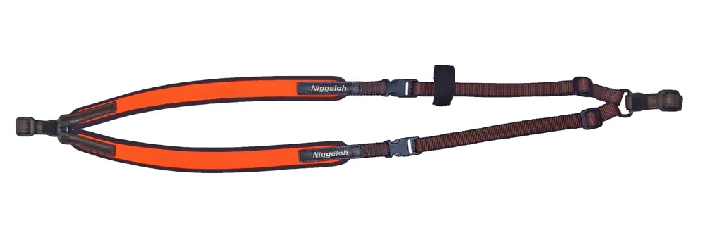 Niggeloh Rucksack-Gewehrriemen Neopren - Orange Sonderaktion