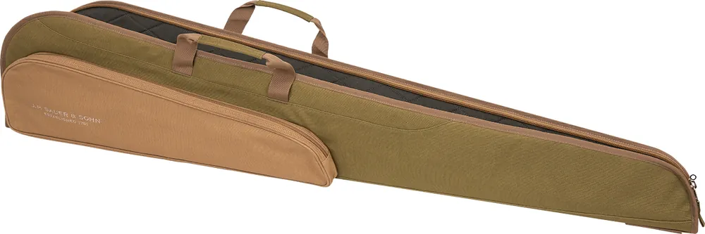 Sauer Büchsenfutteral Canvas lang 132cm - sepia 132 x 29 x 8 cm Beliebt