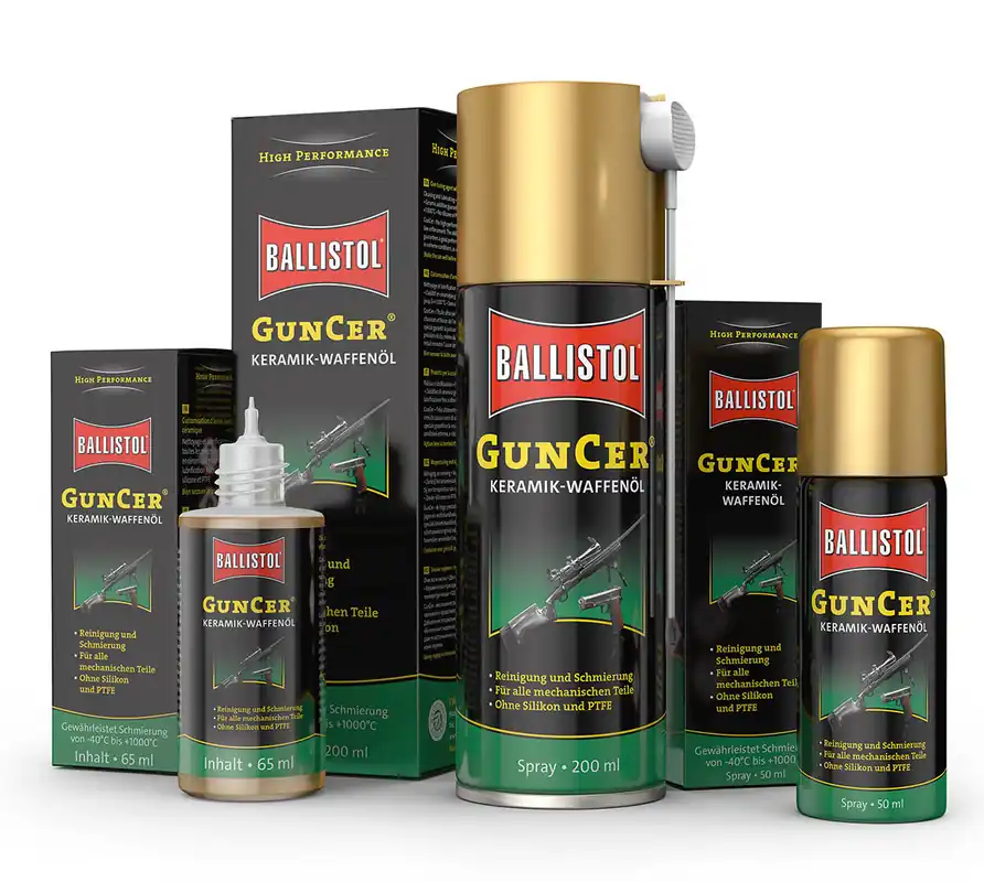 Geprüft Ballistol Keramik-Waffenöl Sprühdose 200ml